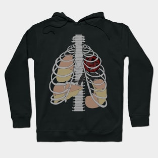 Mechanical Ribcage Hoodie